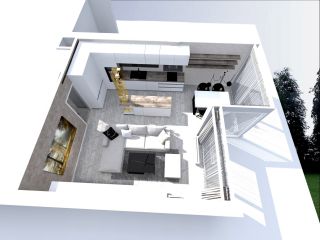 Designový návrh interiéru bytu od DESIGN s.r.o.