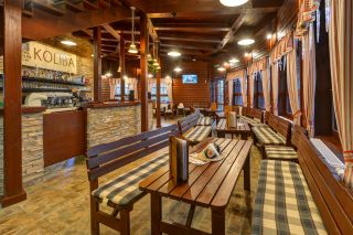 Návrh interiérů restaurace Koliba na dálnici D1