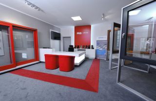 Realizace a návrh interiérů showroomu PKS OKNA  - Litomyšl