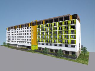 Redesign fasády hotelu Jehla