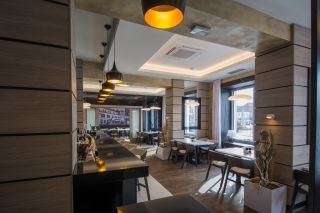 Návrh a realizace interiéru restaurace HOTELU GRAND Čáslav