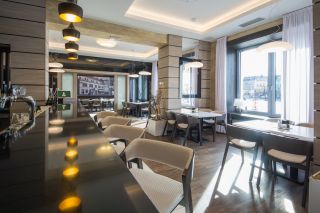 Návrh a realizace interiéru restaurace HOTELU GRAND Čáslav