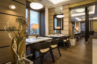 Návrh a realizace interiéru restaurace HOTELU GRAND Čáslav