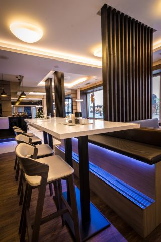 Návrh a realizace interiéru restaurace HOTELU GRAND Čáslav