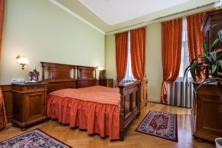 Spolupráce nad řešením hotelových pokojů v hotelu - JELÍNKOVA VILA