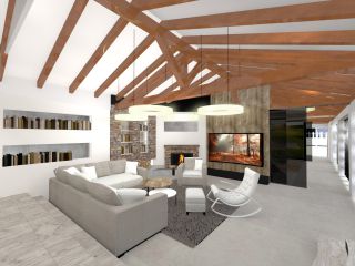 Vizualizace a 3D návrh interiéru rodinného domu